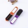 Portable Travel Foldable Hair Brush With Mirror Compact Pocket Size Hair Comb Hairdressing Massage Hair Brush