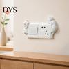 Cartoon Cat Switch Shield 3D Light Sticker, Decorative Resin Wall Plate Cover, Cute Animal Child Safe Cover Stickers, Peel And Stick decorations