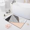 Absorbent Non-slip Mat Door Mat Bathroom Toilet Floor Shower Room Bathtub Rug Modern Kitchen Rug