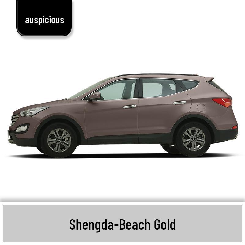 Ремонтный маркер краски для автомобиля Beijing Hyundai Santa Fe - Белый Crystal Morning Dew, Черный Dawn Moon.