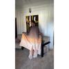 2026 Spring New Stand Collar Bat Sleeve Gradient Wide-Leg Pants Casual Loose Top Two-Piece Set