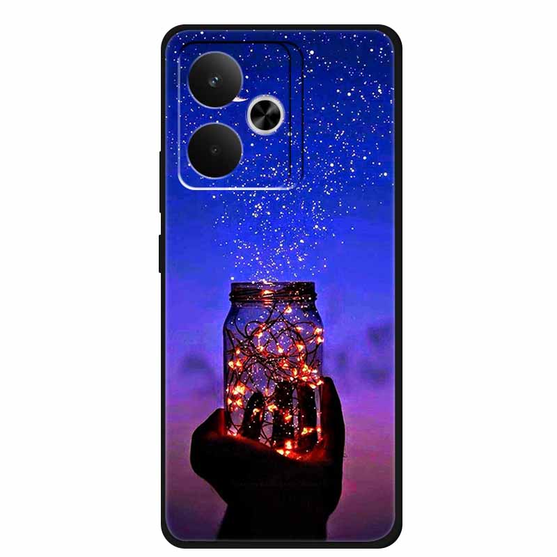 Чехол для телефона Realme GT7 GT 7T 7 T Сумка Черный Силиконовый Мягкий Задний Чехол Для Realme 14 4G 15 Pro Чехлы Coque Защитный Корпус