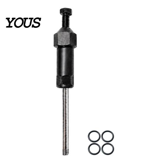 Industrial Lubricant Flow Restorer Grease Fitting Cleaning Tool, Clears Clogged Fittings by Hydraulic Pressure, Heavy Lubrication Nozzle Clearing