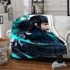 1pc Tokitou Muichirou Blanket, Gift, for Men and Women, Soft Blanket, Good for Sofa Bed Couch Travel, Lightweight Flannel Blanket