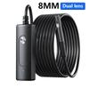 Wireless Endoscope Camera 2MP Single&Dual Lens WiFi Borescope Car Inspection Camera Waterproof Hard Pipe Camera For Android IOS