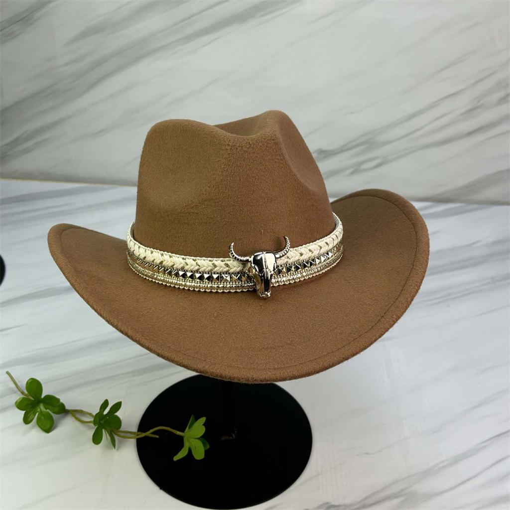 Ковбойская шляпа Удобная Классическая Декор Аксессуары для костюма Стильная