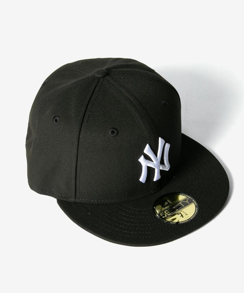 КЕПКА 11591127 59FIFTY New York Yankees ЧЕРНЫЙ БЕЛЫЙ Бренд 7 Японский [NEW ERA] & Размер 5/8 Размер 60.6см [Б/у]