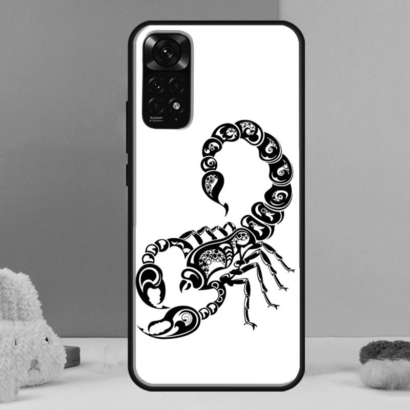 Чехол Scorpion для Xiaomi Redmi Note 13 12 Pro 14 11 9 10 9S 10S 11S 12S Redmi 14C 13C 10C 12C