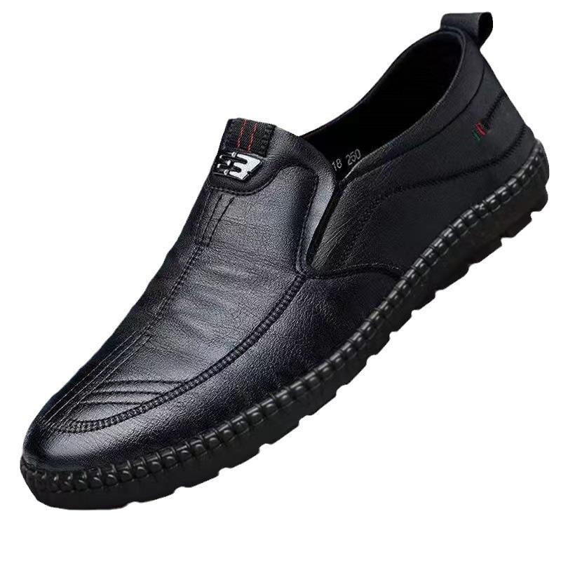 Новые мужские кожаные туфли мягкая подошва мягкая поверхность business casual модные водительские мокасины Doudou