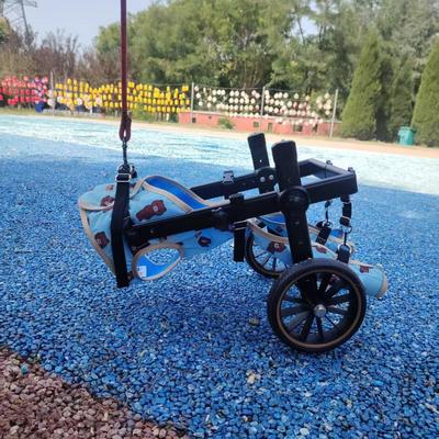 Улучшенная складная легкая инвалидная коляска для задних лап собак и кошек