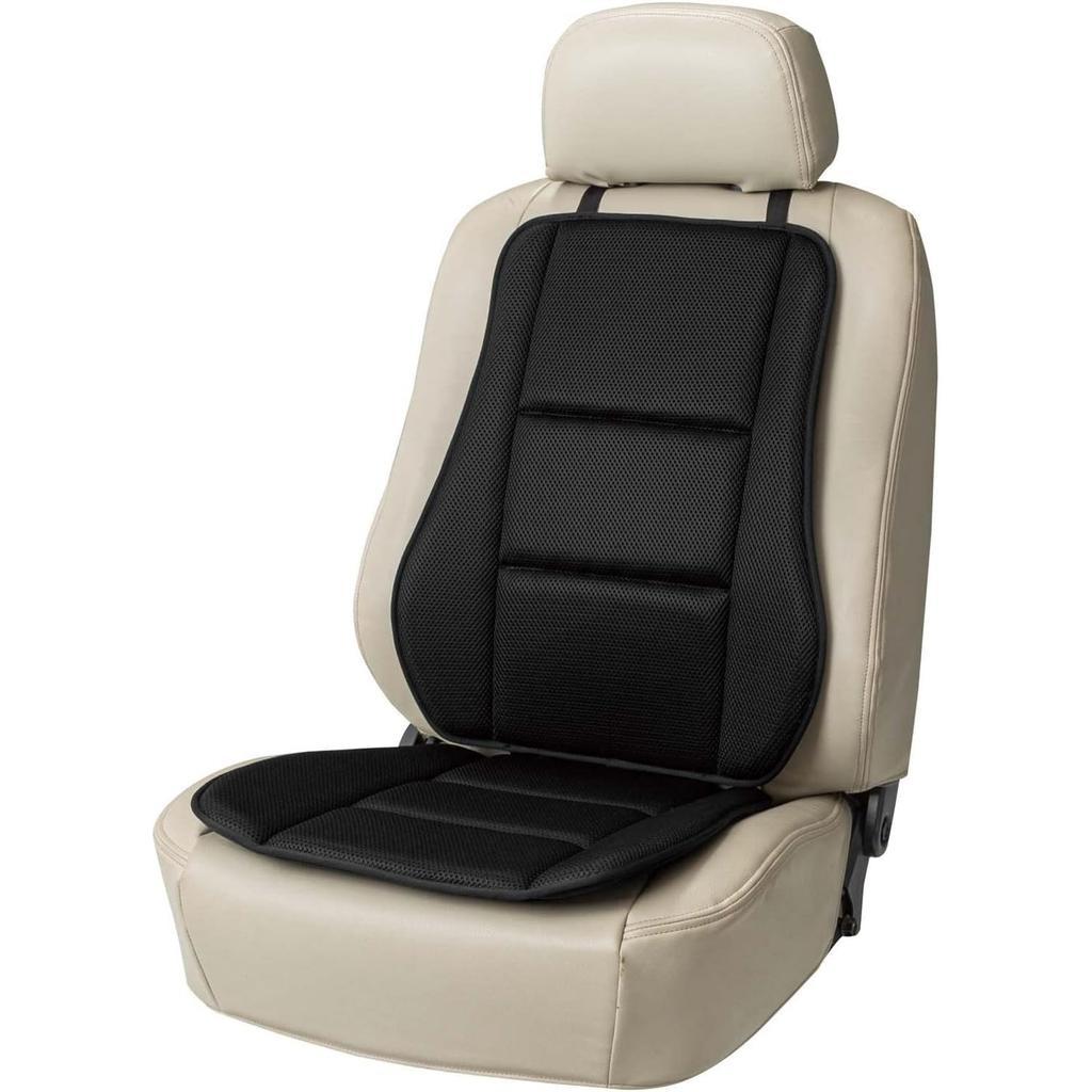 BONFORM Standard Mesh Seat Cushion with Stopper, 45x98cm, Black, 5780-07BK