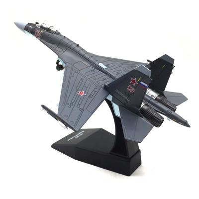 Металлическая модель российского истребителя-бомбардировщика Су-35 Фланкер в масштабе 1:100, металлическая модель истребителя, военная модель, литая модель самолета Fairchild Republic