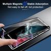Подходит для чехла для мобильного телефона Samsung S25 Ultra Magneto 23plus Металлический магнитный чехол из двухстороннего стекла
