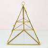 3-Tiers Pyramid Glass Ring Display Case Women Jewelry Collection Storage Organizer Box for Bracelets