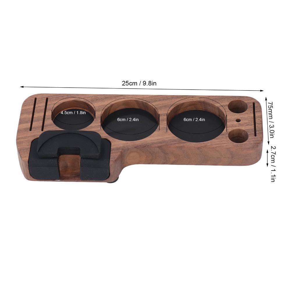 51mm 54mm 58mm Tamper Station Base Compact Design Portafilter Stand Base Barista Use