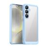 Для Samsung Galaxy S25+ Чехол для телефона WANLONFENG Серия XC ТПУ Акриловая крышка с закаленным стеклом (Большое отверстие для линзы)