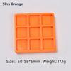 5Pcs Compact Size Nail Art Palette Multifunction Nail Art Mixing Board  for Painting and Blending