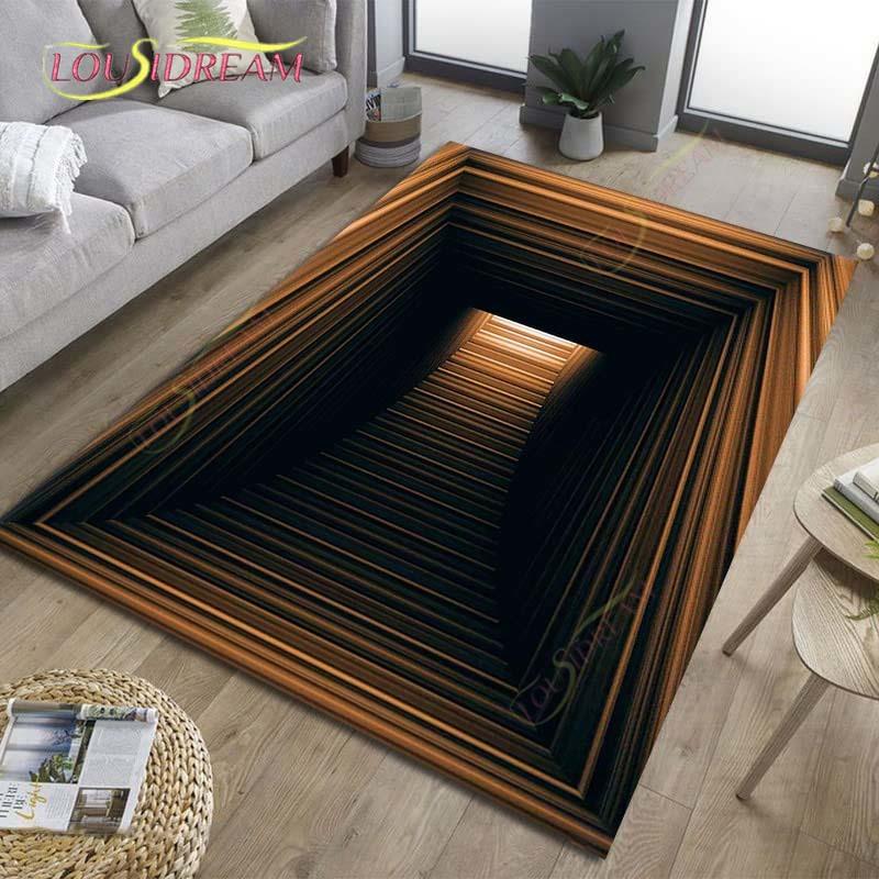 Кирпичные ковры с иллюзорным узором и коврик для гостиной, спальни, ванной комнаты, прихожей, мягкий ковер, коврик для дома, детской комнаты