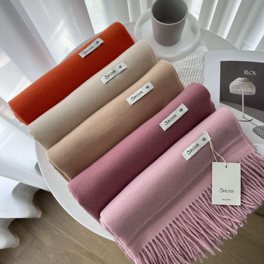 Women's Luxurious Cashmere Scarf Shawl - 250g, Perfect for Autumn & Winter