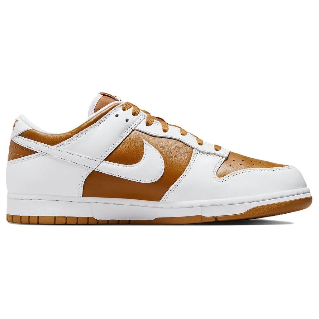 Nike Dunk Low CO.JP Reverse Curry 2024 Мужские кроссовки Оранжевый Dark-Curry Белый FQ6965-700