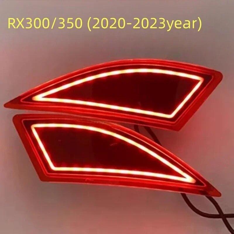 Одна пара автомобиля, модернизация заднего бампера, отражатель сигналов, стоп-сигнал для Lexus RX200t RX300 RX350 2016-2022