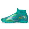 Футбольные бутсы с высоким верхом мужские и женские профессиональные кроссовки с длинными шипами бутсы для футбольных тренировок с поломанными шипами