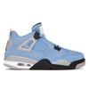 Air 4 Retro GS University Blue Kids Sneakers Tech-Grey White Black 408452-400
