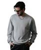 Свитшот с круглым вырезом Fashion Gray L Size GRAY [Climy] Мужской (США=М)