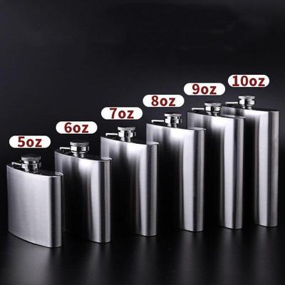 Утолщенная фляга из нержавеющей стали 304 Наслаждайтесь в любое время Портативная фляга Маленький мини-бар Маст-хэв Алкоголь Подарки для шаферов