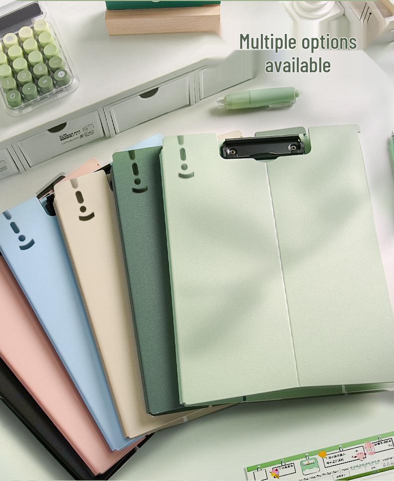 A4 Thick Stand-up Clip Folder & Writing Pad Board
