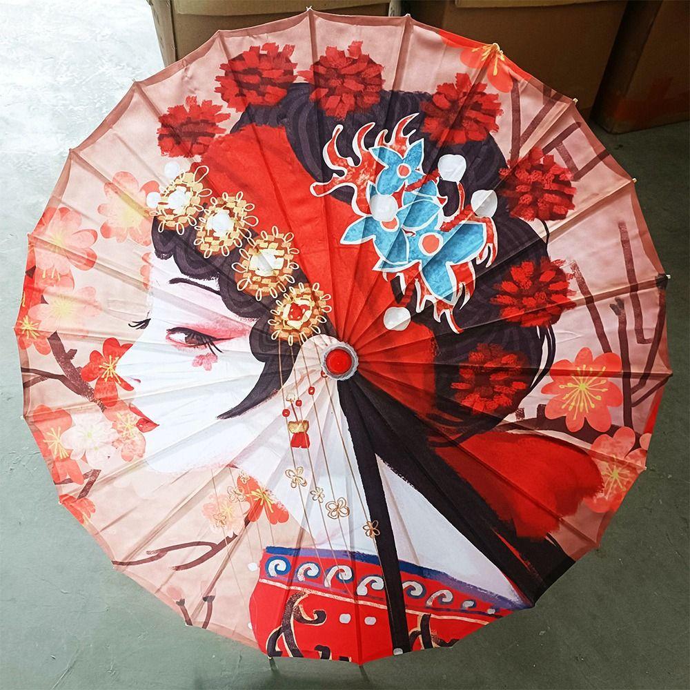 82cm Women Decorative Umbrella 10 Colors Dance Performance Umbrella  Dance Performance