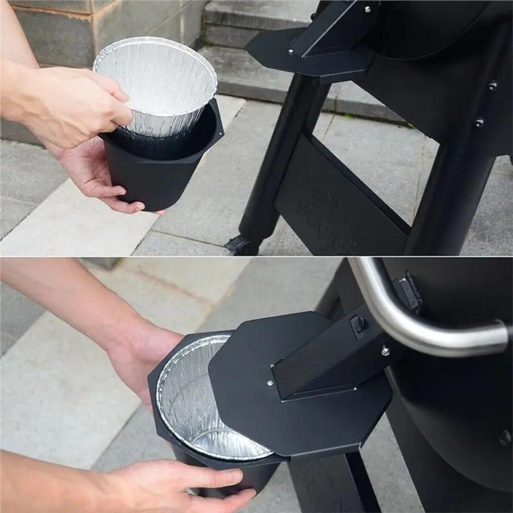 13pcs Upgraded Design Outdoor BBQ Grill Grease Collection Container Backyard Gatherings
