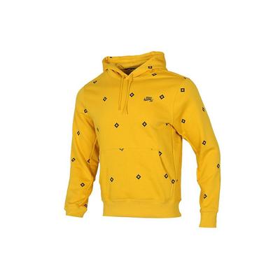 Nike Толстовка с капюшоном Sb Icon Graphic Fleece Hoodie Skateboarding Men Hoodie Yellow BV0881-743