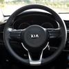 AABJA1 Car Front Hood Emblem Rear Trunk Badge Sticker For KIA Sportage Ceed Sorento Cerato Optima Picanto Rio Soul k3 k5 Stonic Fitting