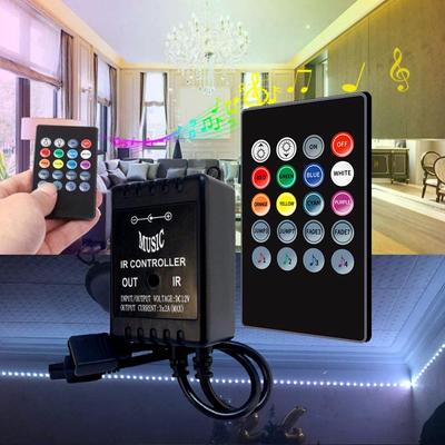 3528 RGB светодиодная лента гибкая 10M 600Led m Music IR пульт дистанционного управления DC12V светодиодная лента для украшения дома