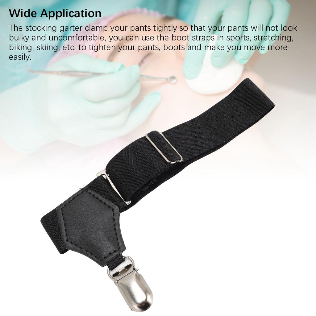 3 шт. эластичные подвязки для носков с одним захватом, нескользящие подтяжки для носков, держатели для брюк и одежды