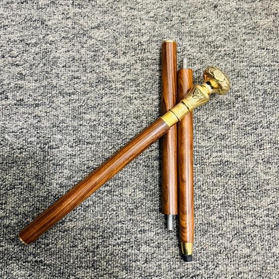 Antique Solid Cane Brass Designer Walking Stick Handle Finish Style Birthday Gift