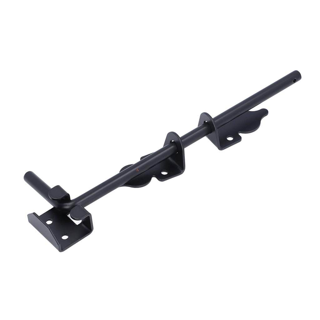 12-дюймовый стальной тяжелый шпингалет с откидным стержнем, напольный засов для деревянных ворот и дверей