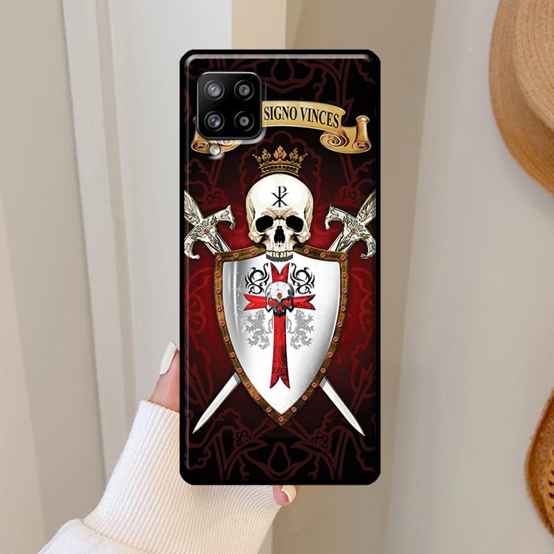 Knights Templar Case For Samsung Galaxy A56 A36 A06 A13 A32 A12 A22 A52 A35 A26 A16 A55 A15 A54 A34 A14 A53