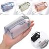 Breathable Mini Zipper Coin Purse Portable Key Bags Multipurpose Square Mesh Storage Pouch