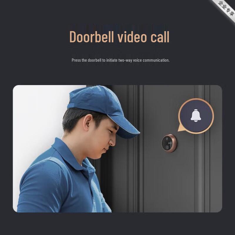 Ezviz DP2S Smart Video Door Peephole with 256GB Card (CN version)