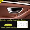 Suitable for BMW 10-16 5 Series F10 F11 Interior Modification Car Door Switch Handle Decorative Frame Auto