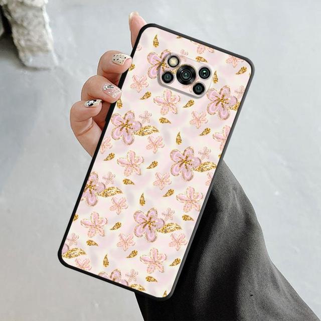 Чехол для Xiaomi Poco X3 Nfc X4pro M3 C40 для Mi 12 11 10 10t 8 Note10 Lite 11ultra 11t Pro F1 розовое золото розовая королева принцесса