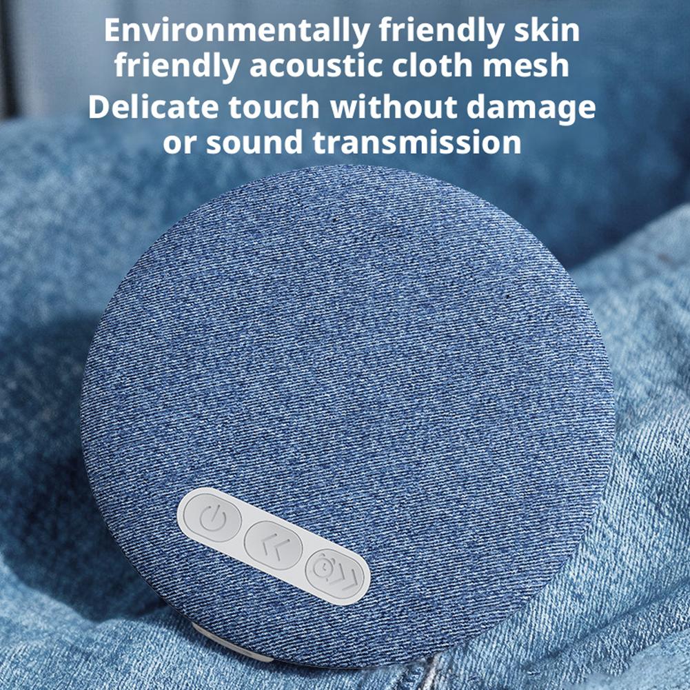 Mini Sleeping Bluetooth Speaker Wireless Bluetooth White Noise Speaker MP3 Music Player Bedside Pillow Intelligent Player