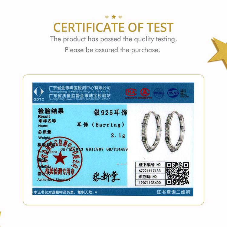 Зажимы для ушей BAMOER из стерлингового серебра 925 пробы со звездами и цирконием для женщин, ювелирные изделия, простые блестящие пряжки для ушей из кубического циркония, подарок