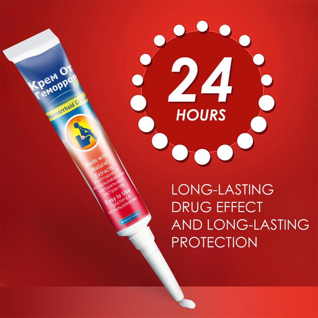 Успокаивающий крем от геморроя, быстродействующий крем от геморроя, быстрое облегчение боли, отека, дискомфорта и зуда