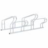 4 Bike Freestanding Bike Stand Galvanized Steel