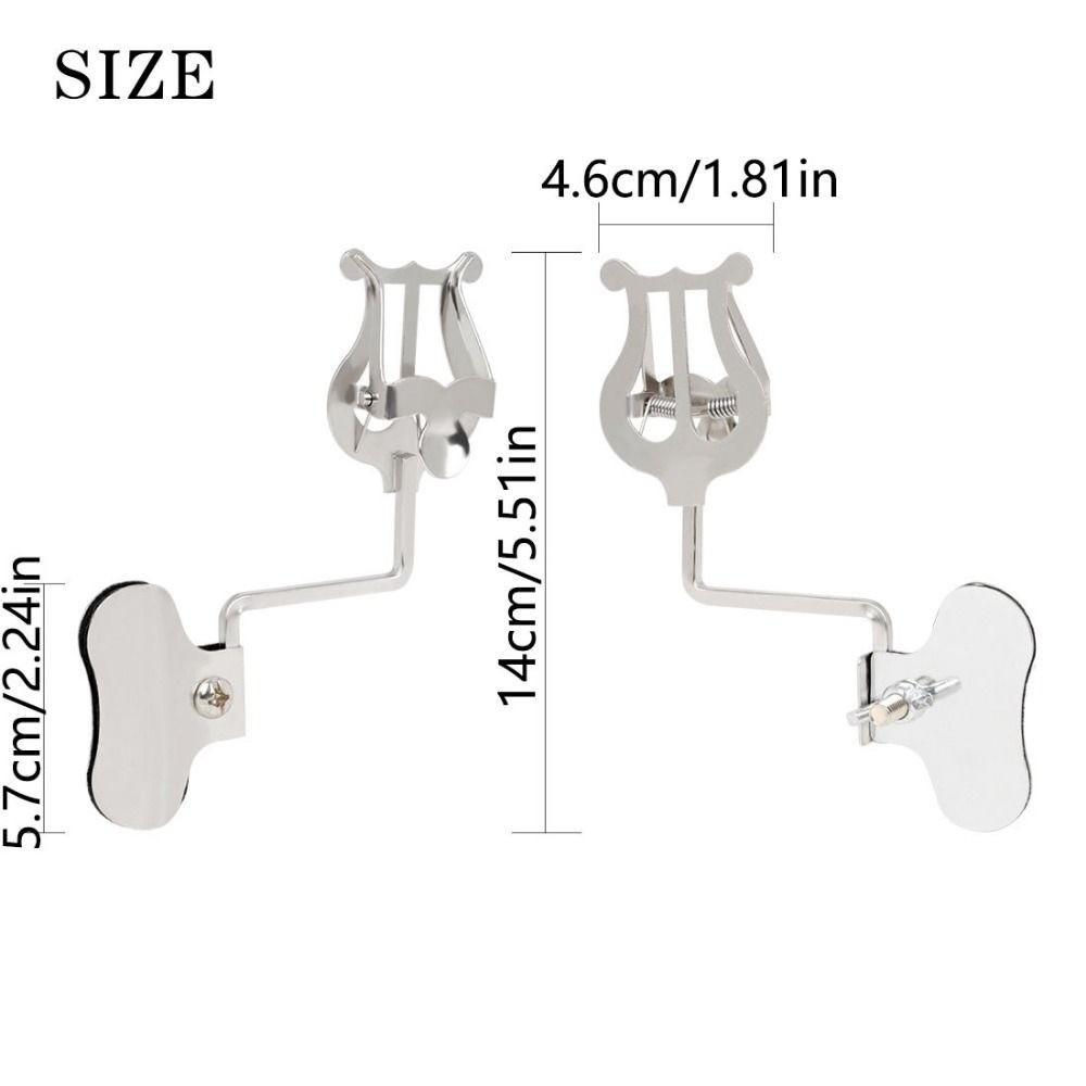 Крепление-зажим Маршевый зажим Музыкальный инструмент Трубка тромбона Стойка для нот Латунь Выступление