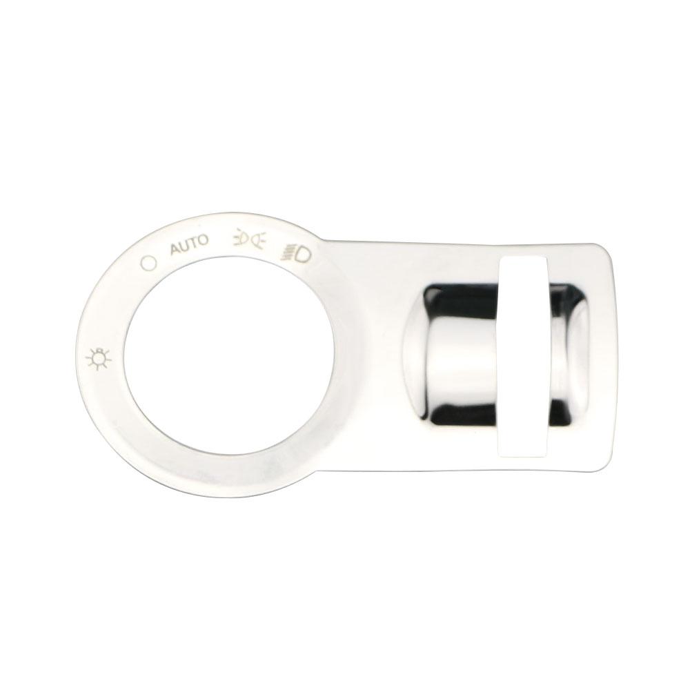 Стайлинг автомобиля, переключатель фар из нержавеющей стали, декоративная наклейка, накладка, подходит для Chevrolet Malibu Cruze Trax для Opel Mokka ASTRA