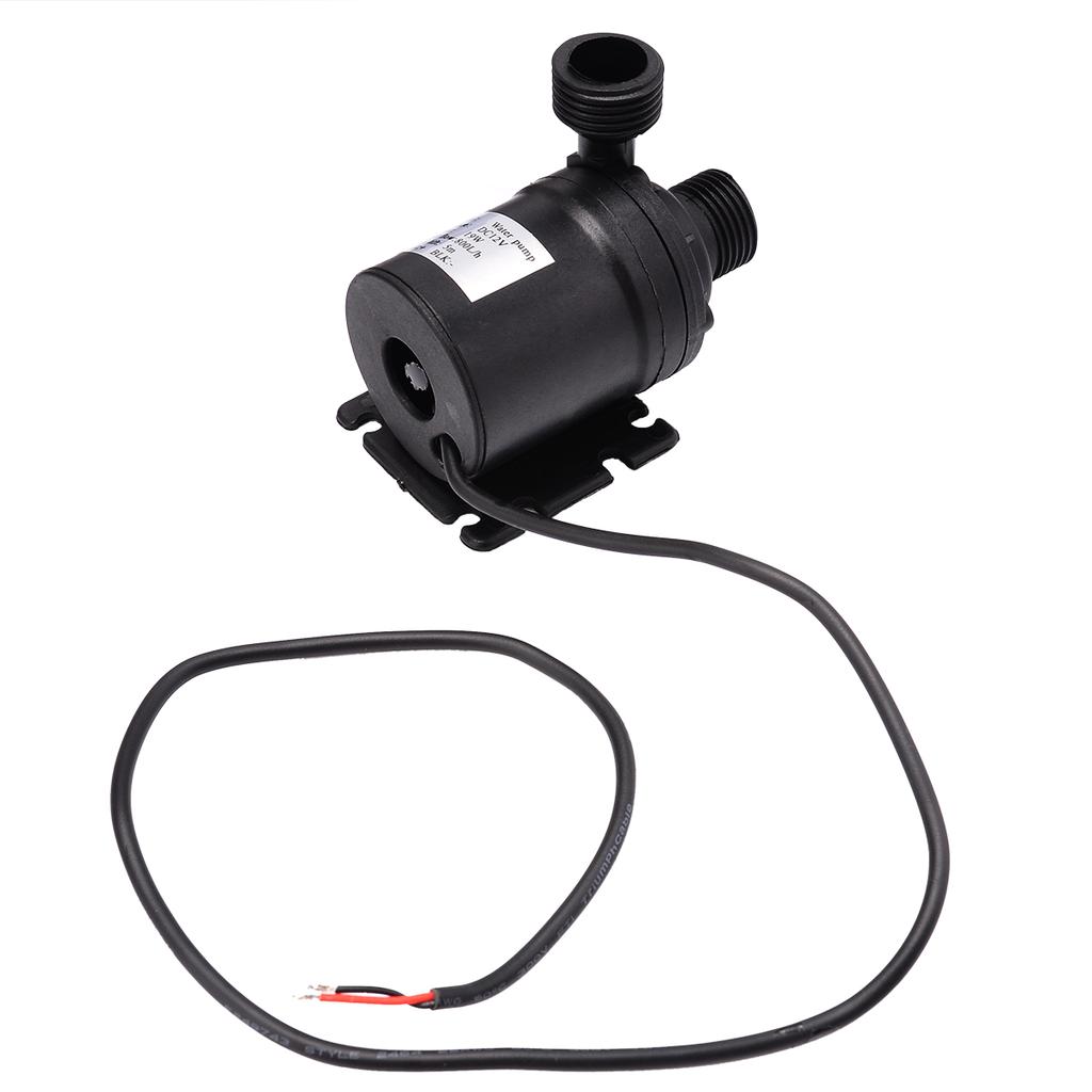 Ультра тихий мини-лифт 5M 800L/H DC12VAB Погружной водяной насос с бесщеточным двигателем